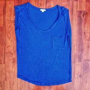 3/$25 Gap boxy blue tank